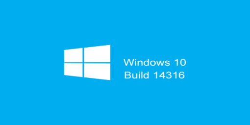 Build 14316 de Windows 10