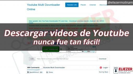 Descargar videos de Youtube