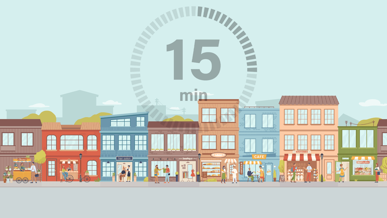 Descifrando las Ciudades de 15 Minutos: Un Futuro Sostenible y Tecnológico